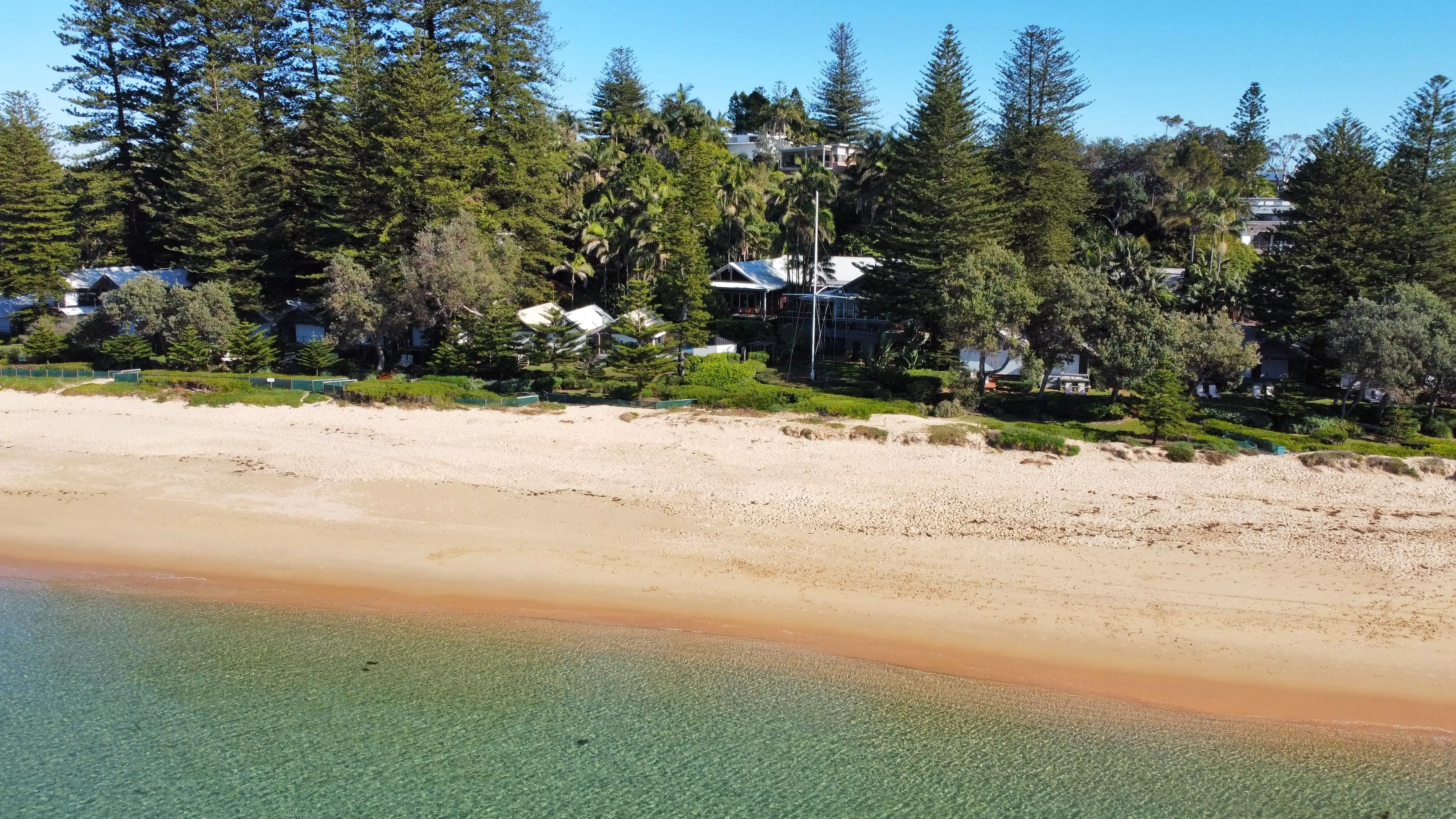 Kims viewed from the ocean.