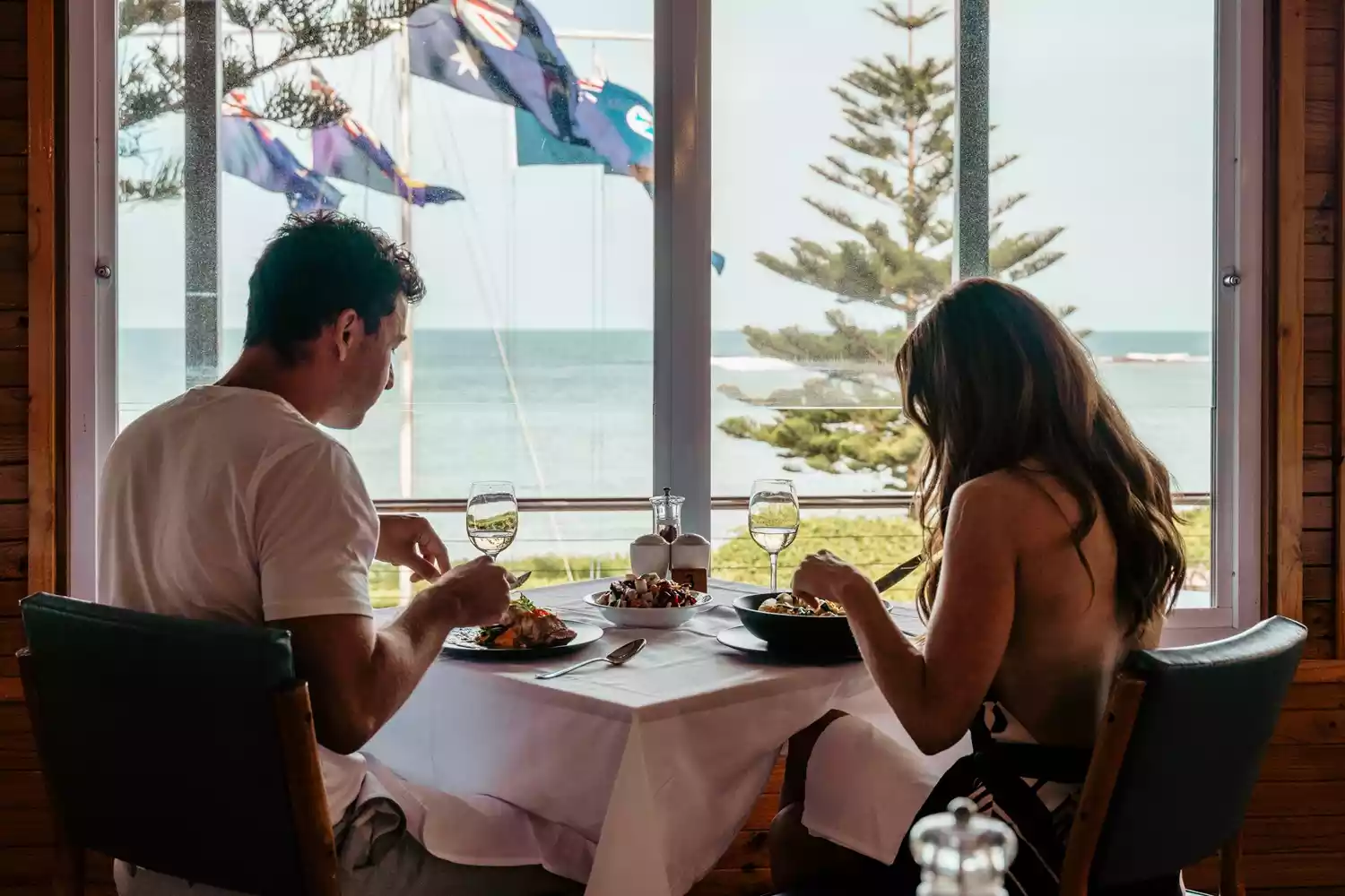 Food on offer at Kims