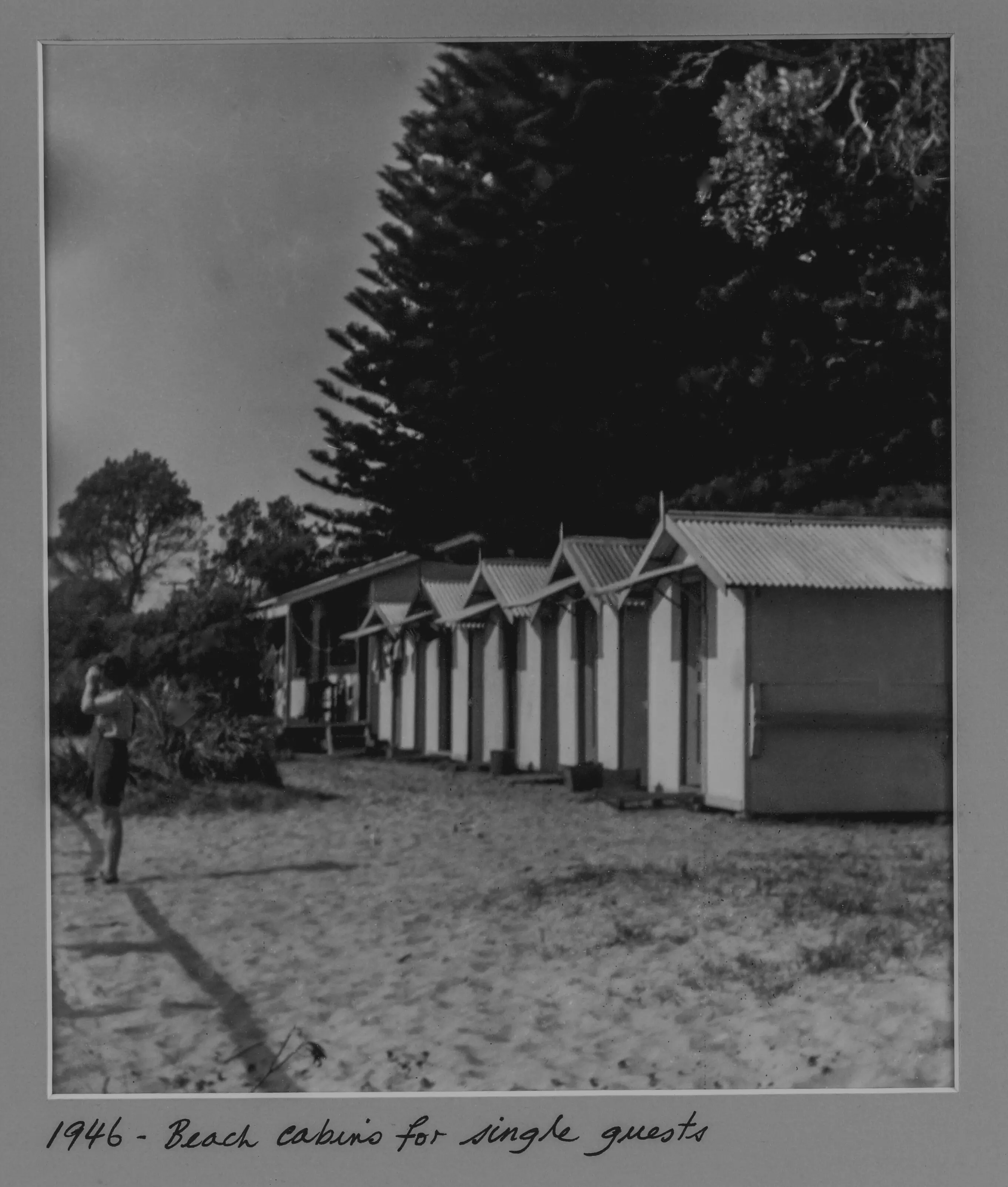 Cabins 5,6,7,8 in the 1930s