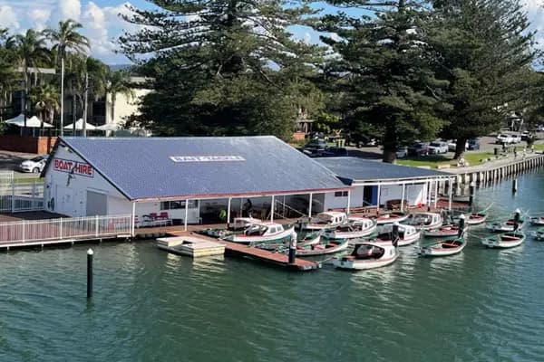 The Entrance Boat Shed