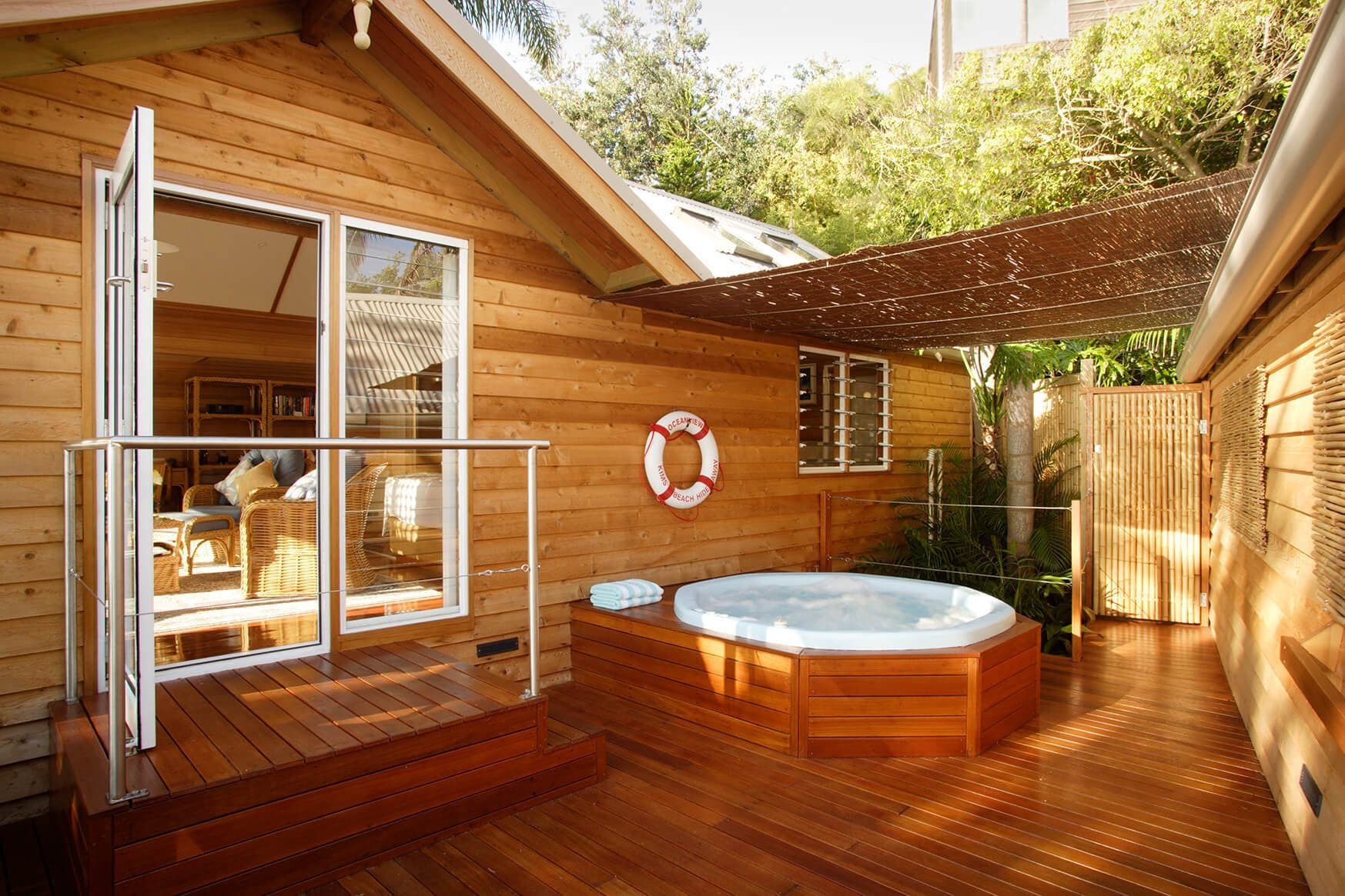 Outdoor Terrace With Jacuzzi