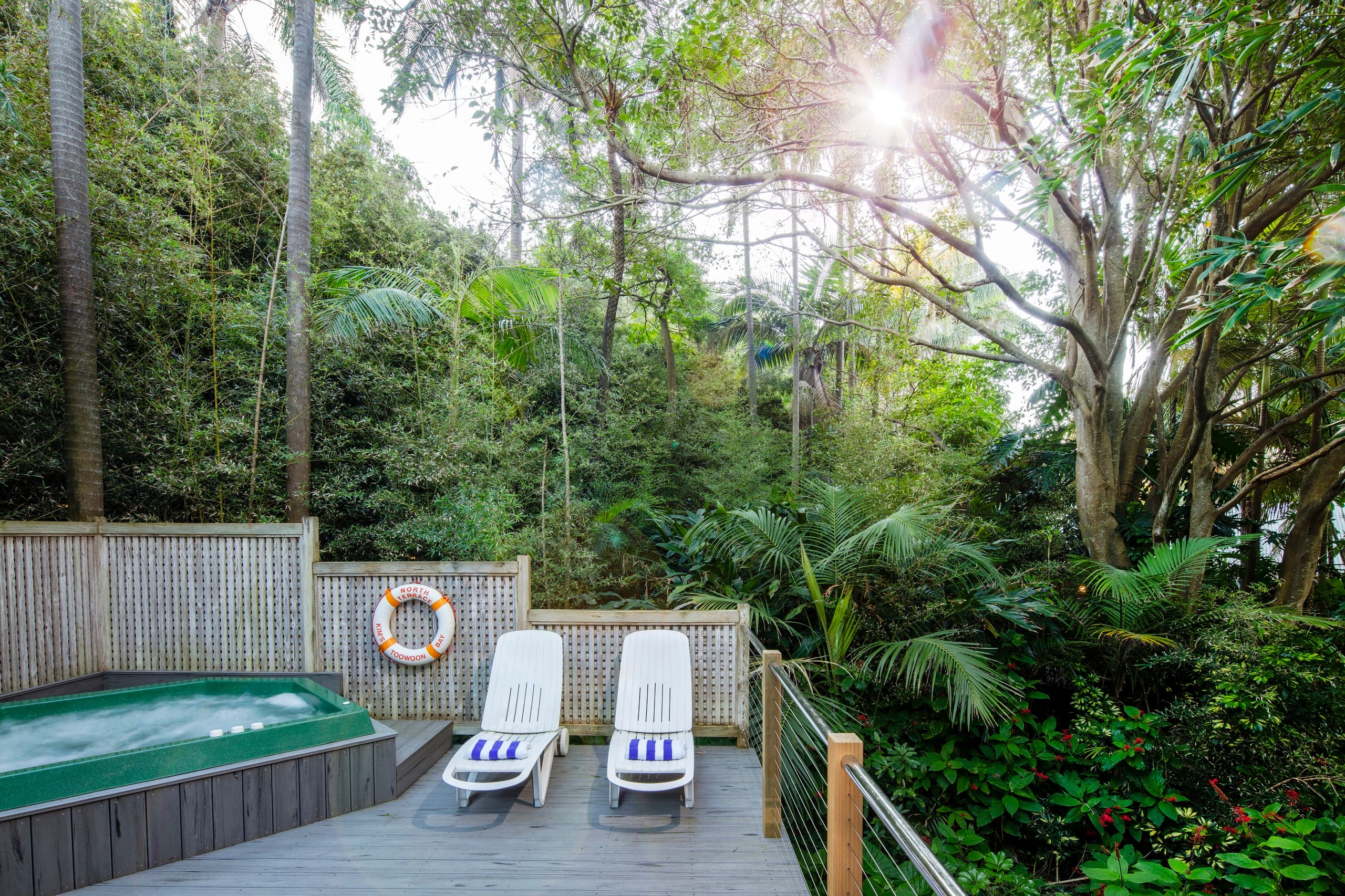 Terrace Spa Outside Deck