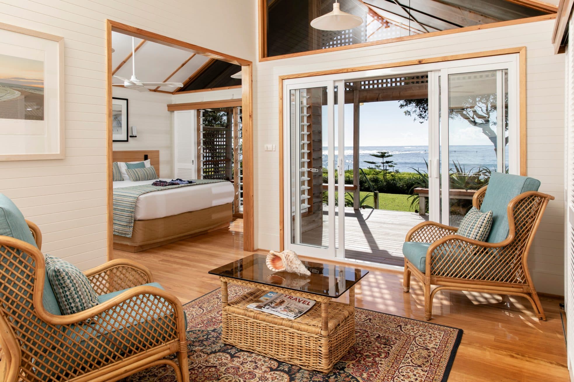 Interior Lounge and Bedroom